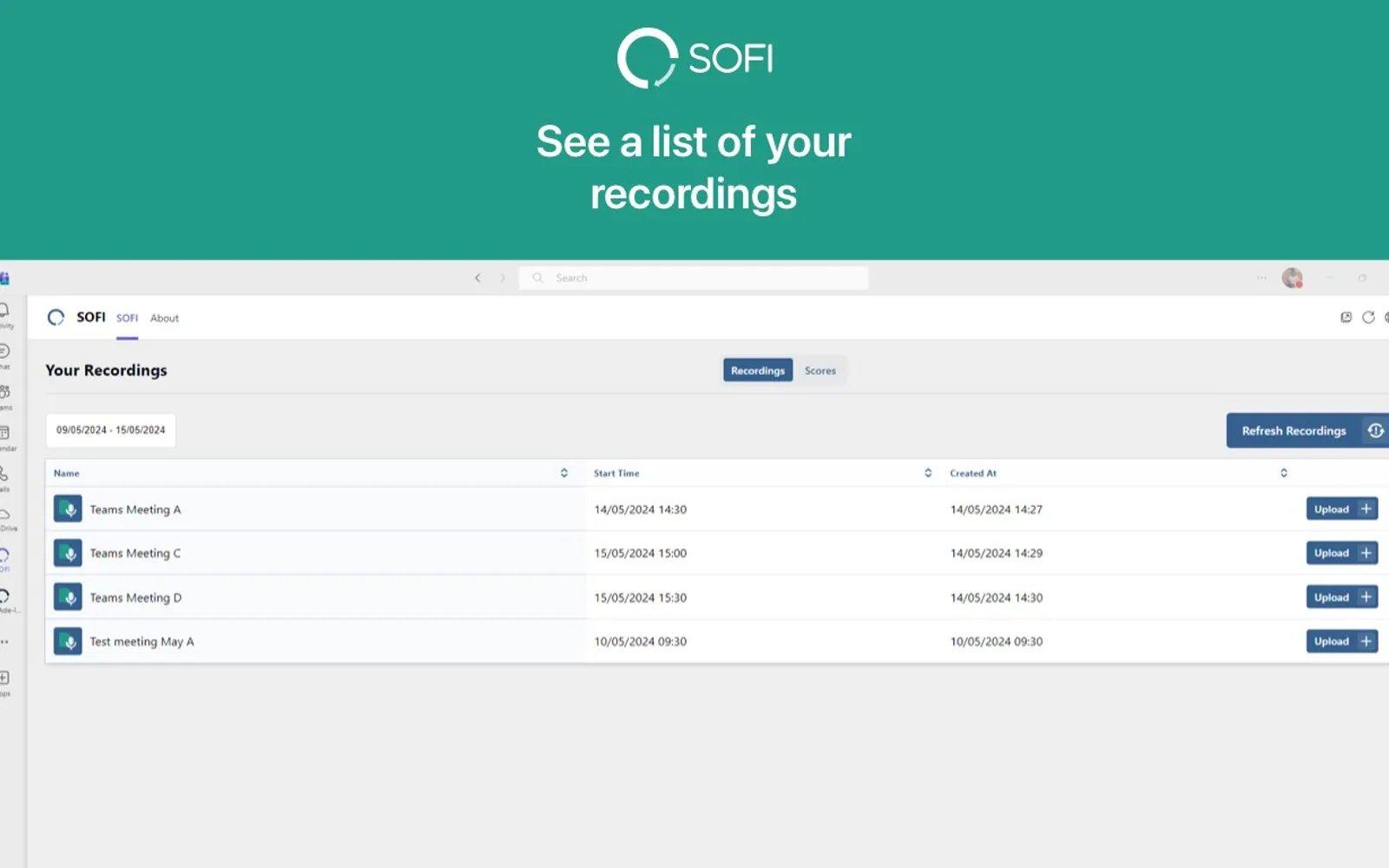 SOFI — screenshot from the Microsoft Marketplace listing