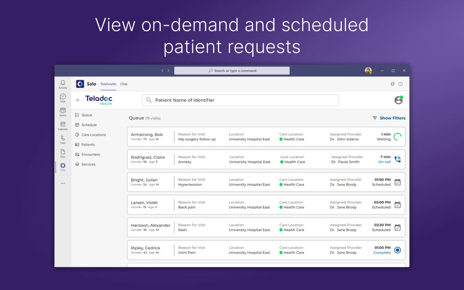 Solo — screenshot from the Microsoft Marketplace listing