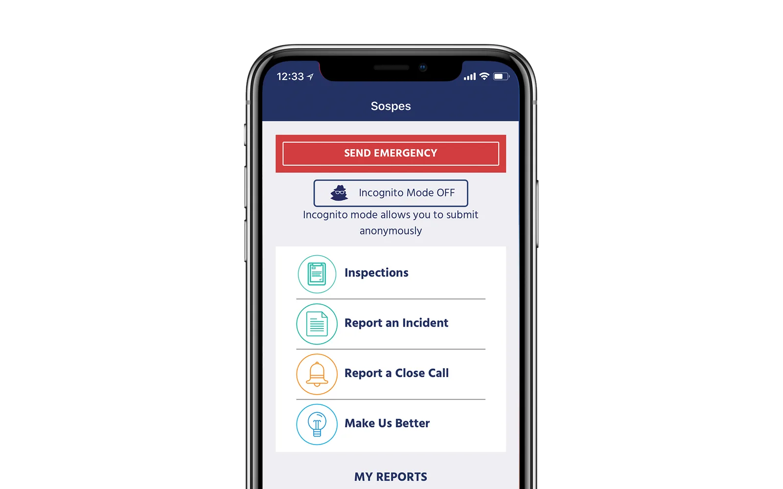 sospes — screenshot from the Microsoft Marketplace listing