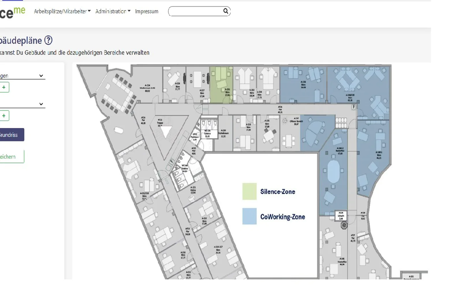 spaceMe — screenshot from the Microsoft Marketplace listing