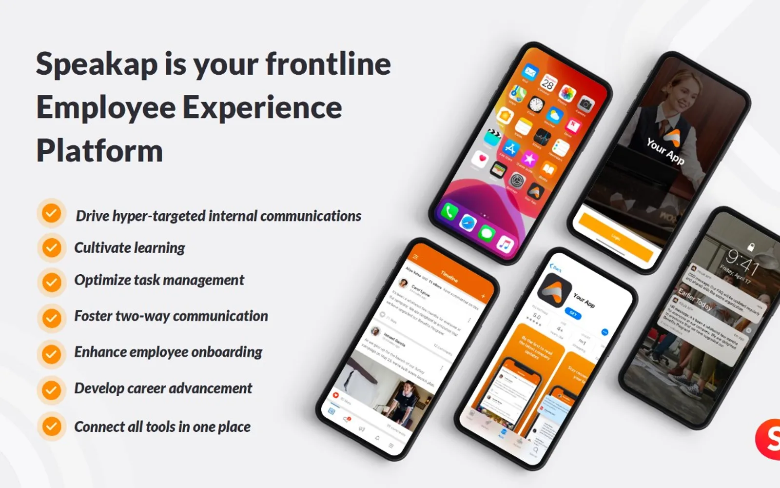 Speakap — screenshot from the Microsoft Marketplace listing