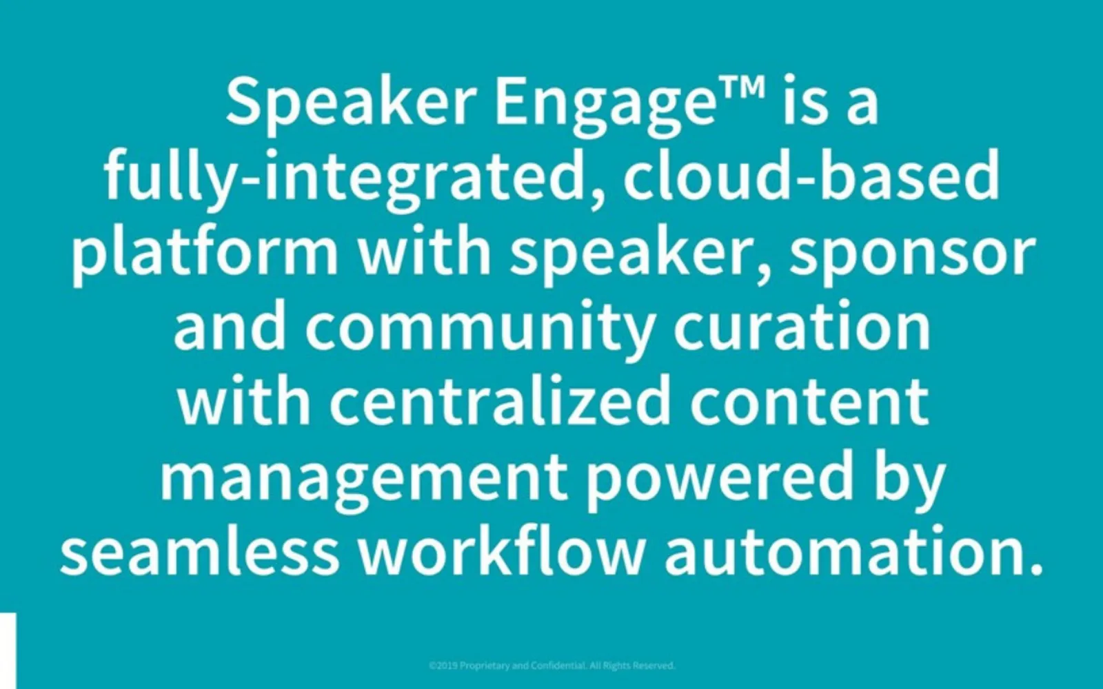 Speaker Engagement Platform — screenshot from the Microsoft Marketplace listing