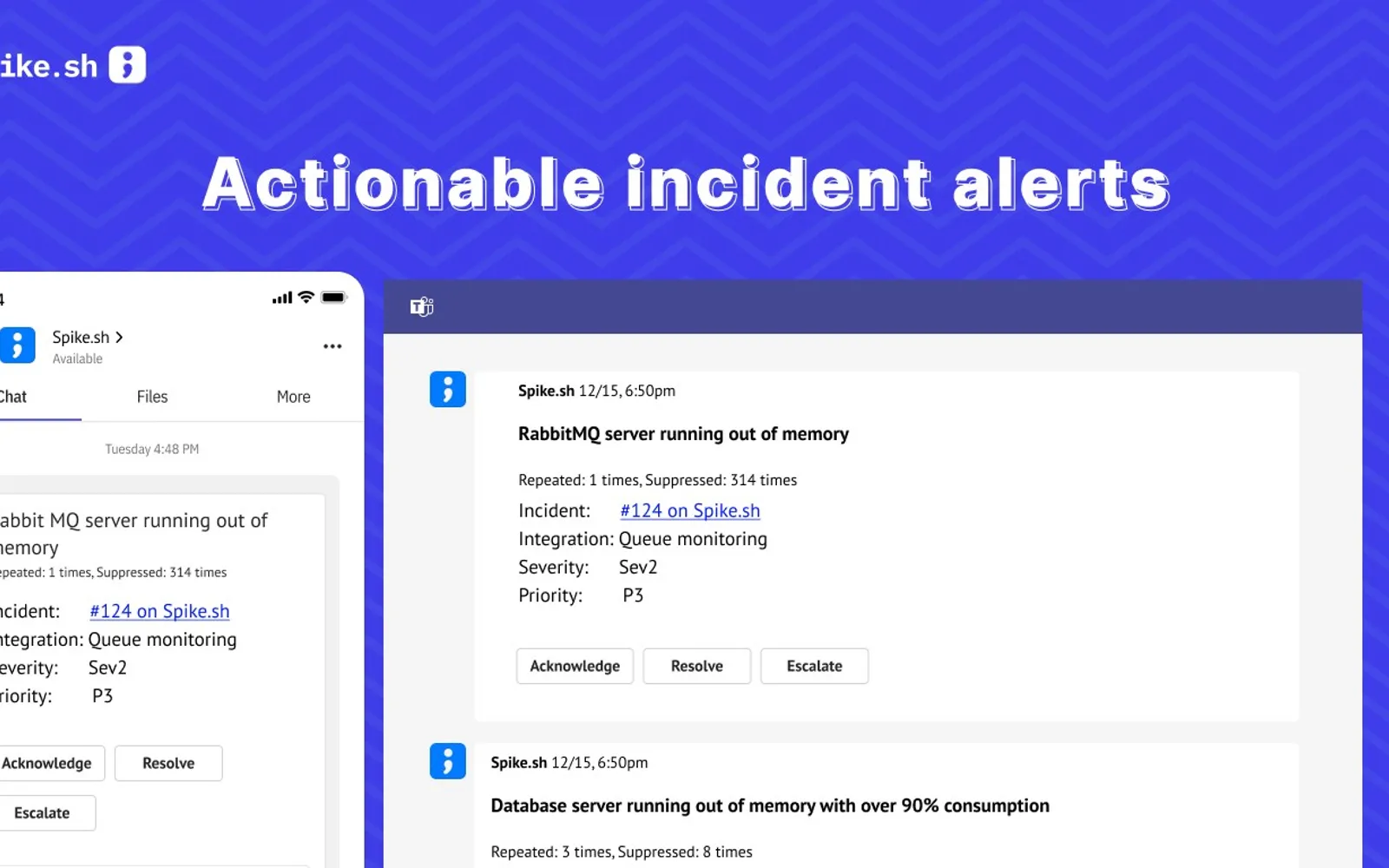 Spike.sh — screenshot from the Microsoft Marketplace listing