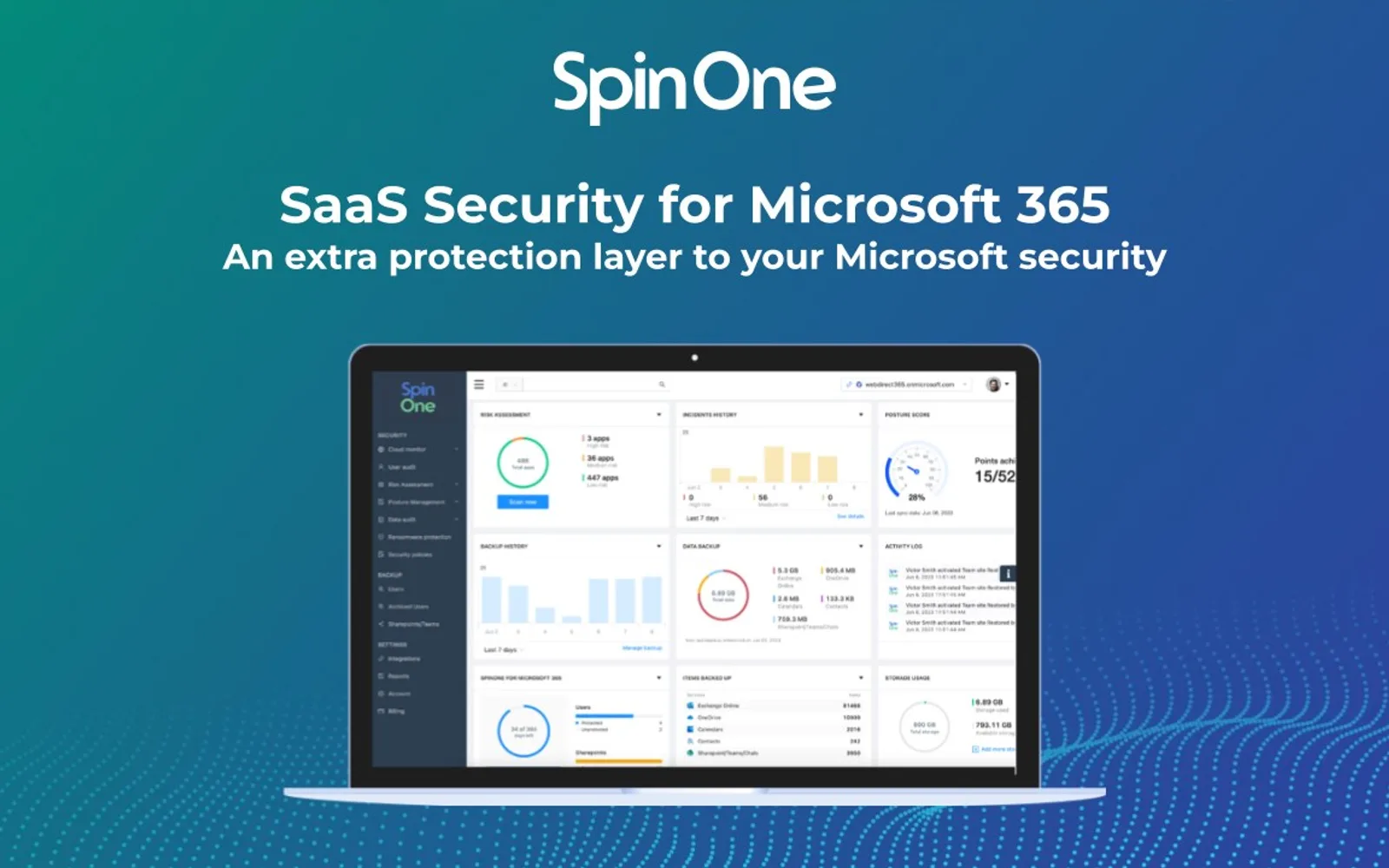 SpinOne for Microsoft 365 — screenshot from the Microsoft Marketplace listing