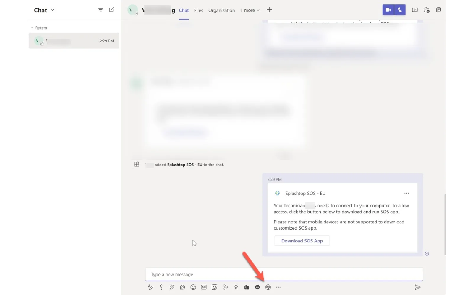 Splashtop SOS - EU — screenshot from the Microsoft Marketplace listing