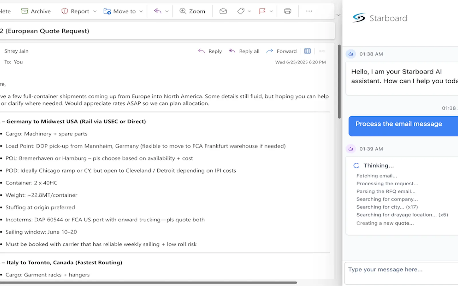 Starboard Agent — screenshot from the Microsoft Marketplace listing