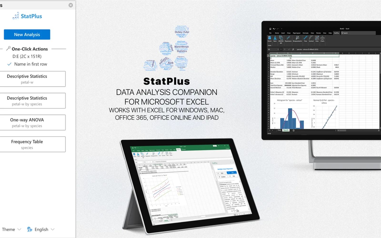 StatPlus — screenshot from the Microsoft Marketplace listing