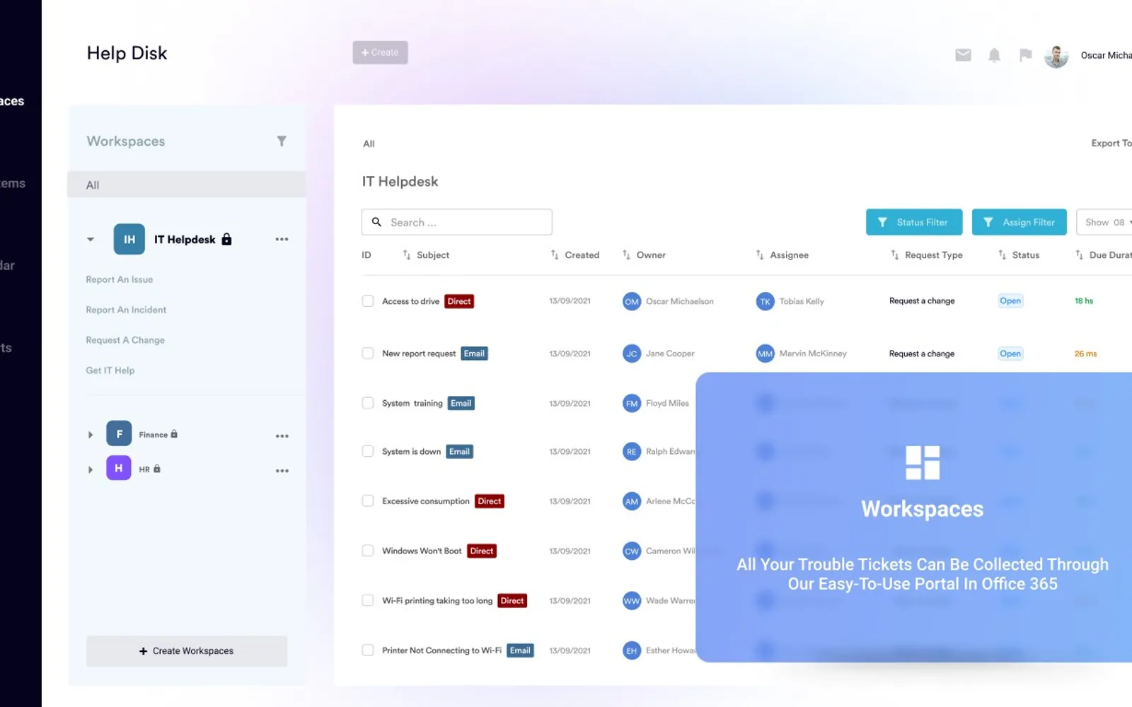 SteadyPoint Help Desk — screenshot from the Microsoft Marketplace listing