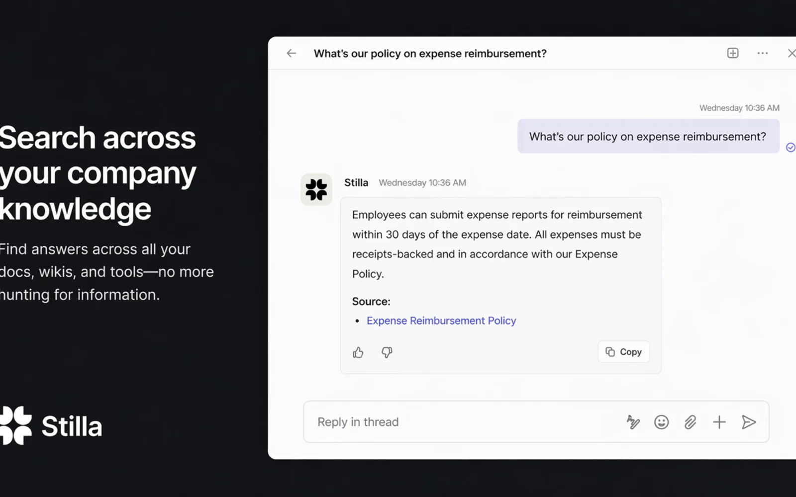 Stilla — screenshot from the Microsoft Marketplace listing