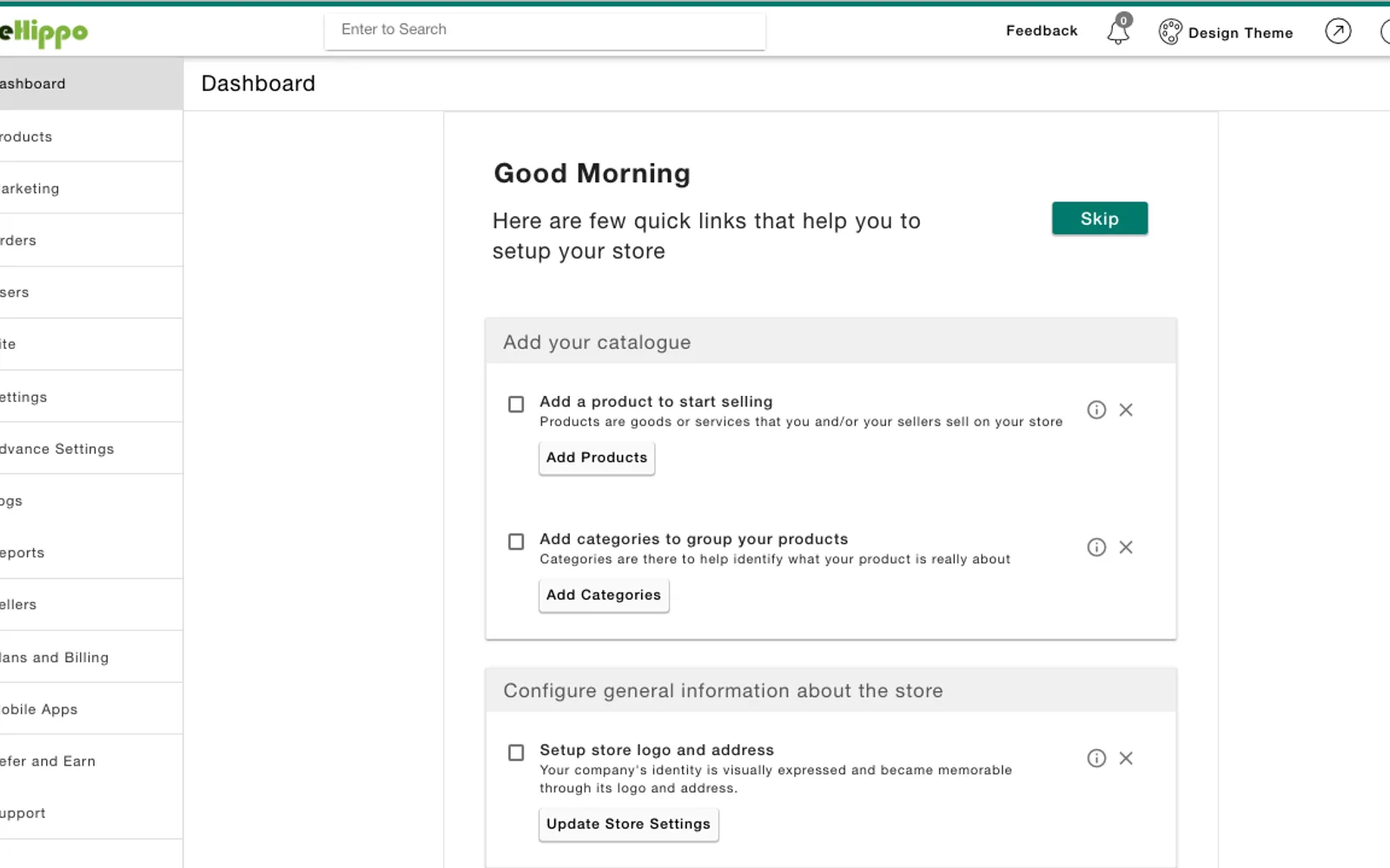 StoreHippo — screenshot from the Microsoft Marketplace listing