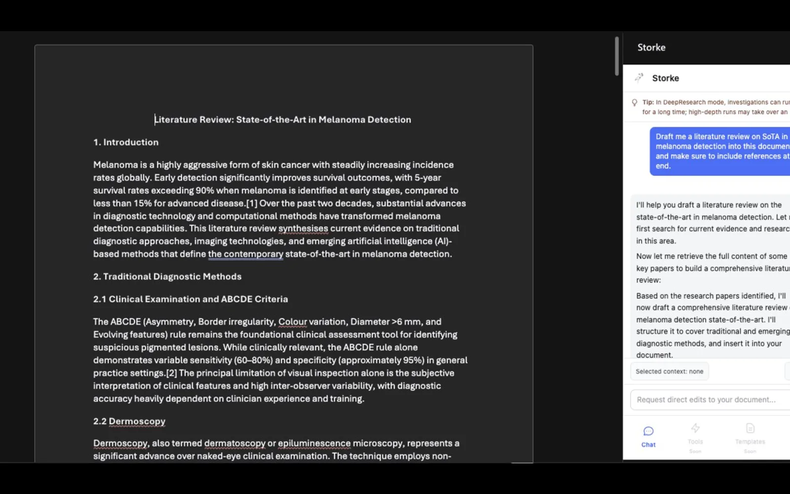 Storke — screenshot from the Microsoft Marketplace listing