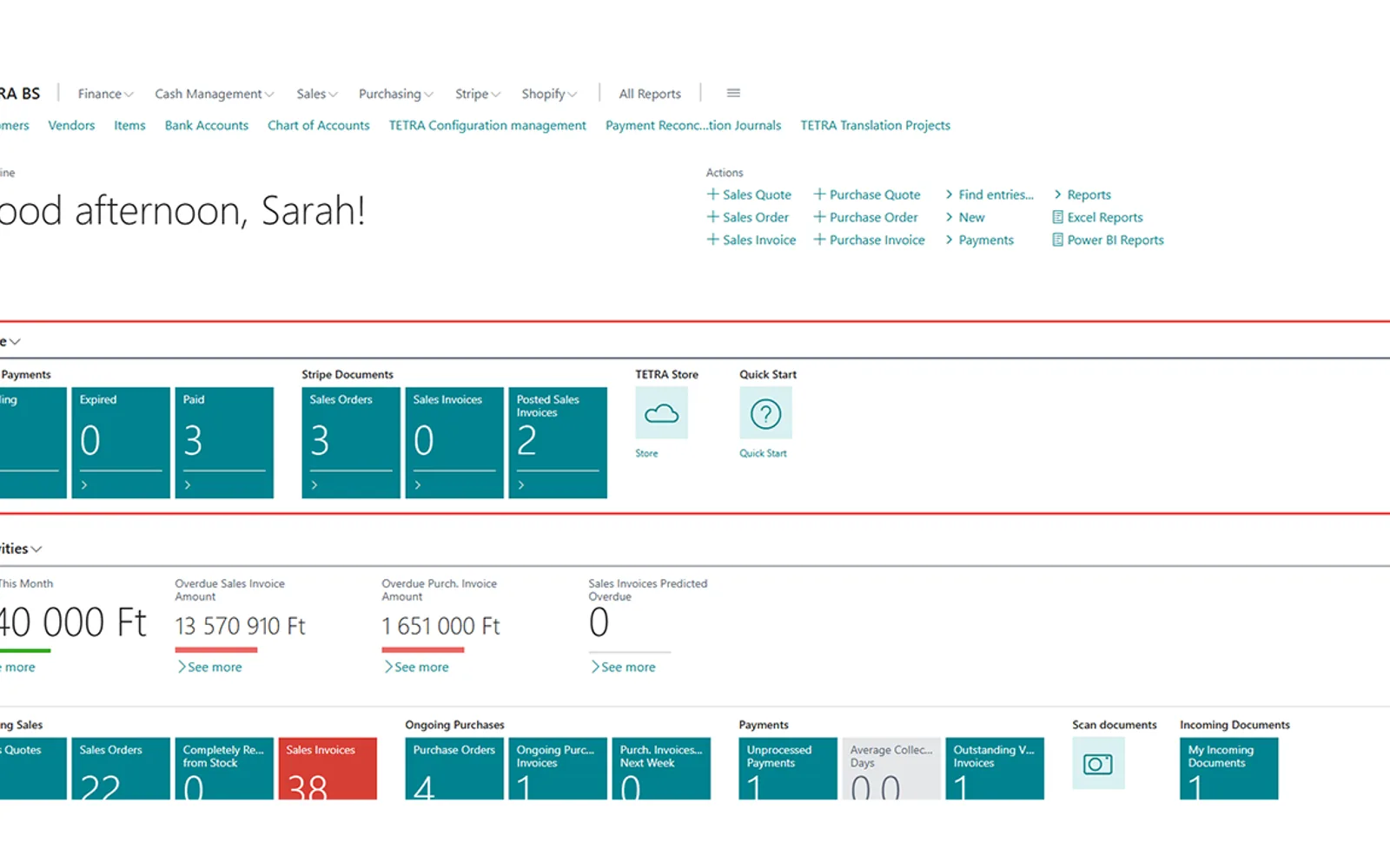Stripe Connector — screenshot from the Microsoft Marketplace listing