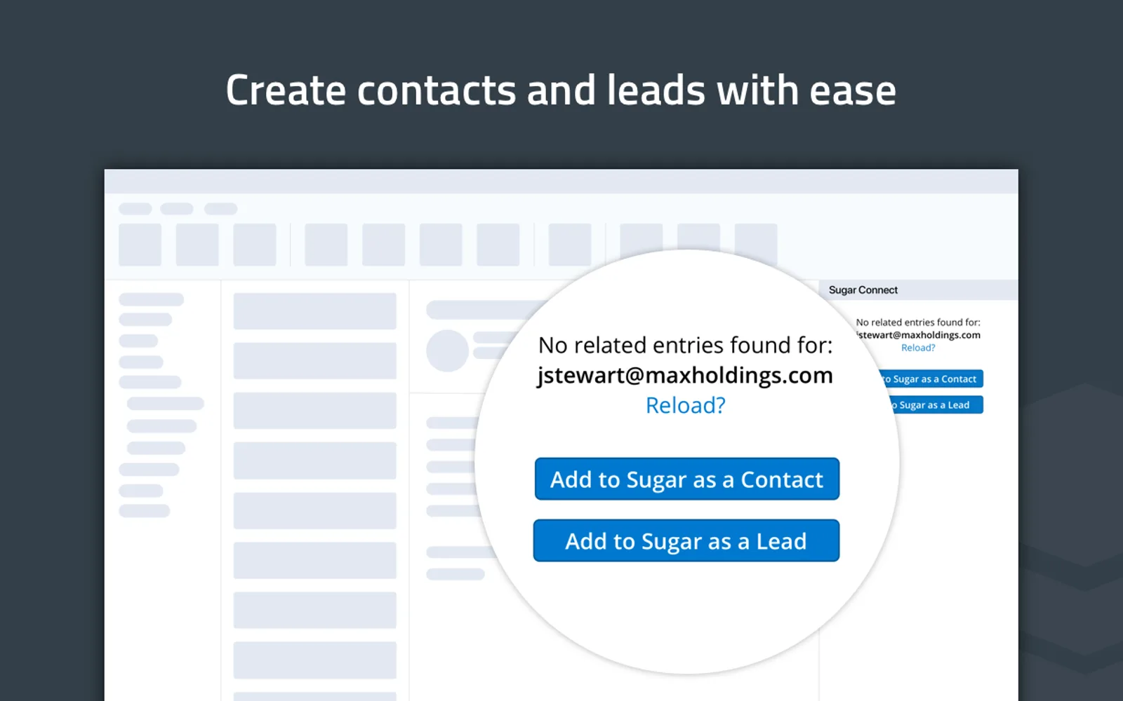 Sugar Connect — screenshot from the Microsoft Marketplace listing