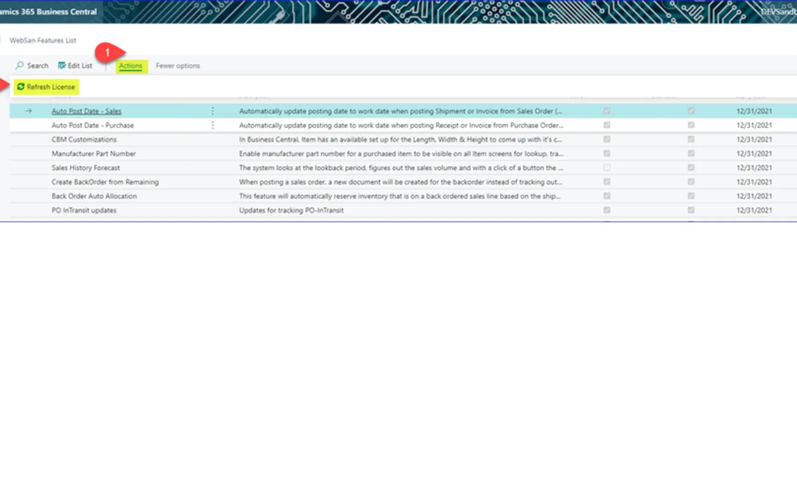 Supply Chain Accelerator — screenshot from the Microsoft Marketplace listing