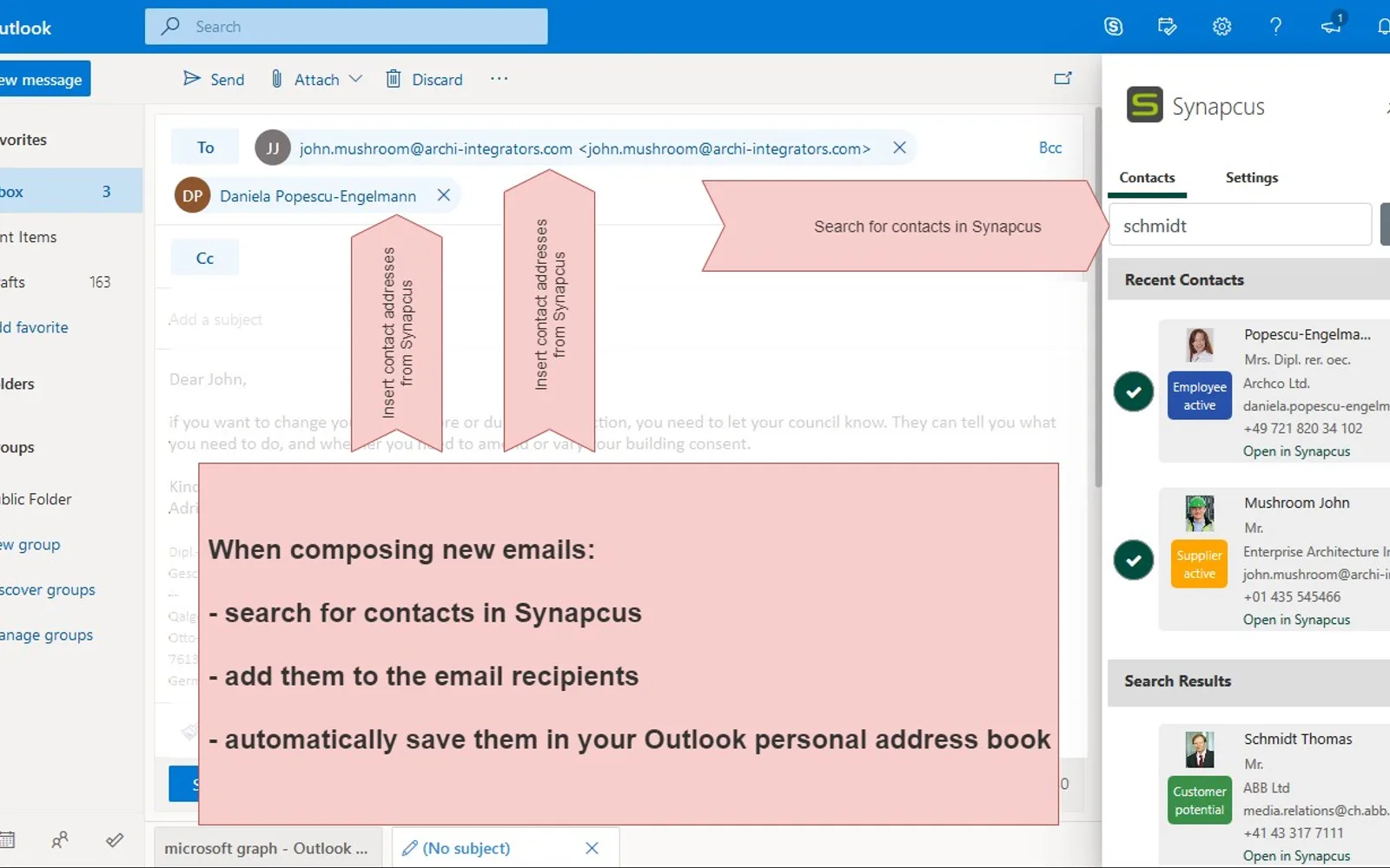 Synapcus — screenshot from the Microsoft Marketplace listing