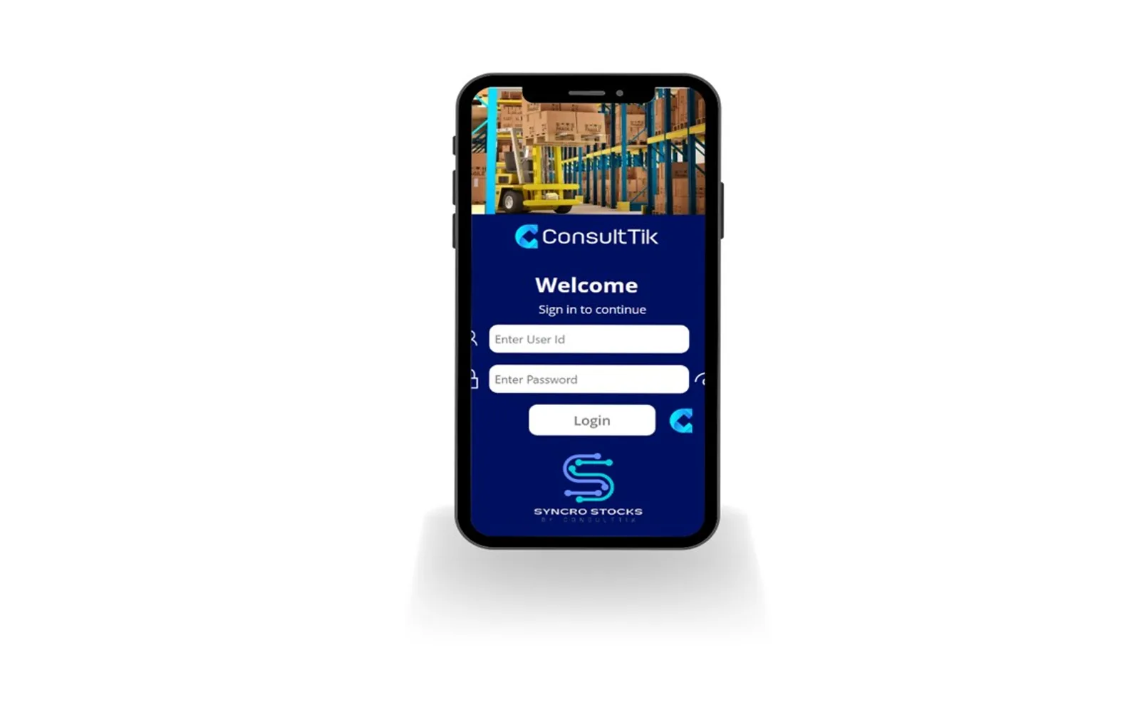 SyncroStocks - Inventory Management Mobile Application — screenshot from the Microsoft Marketplace listing