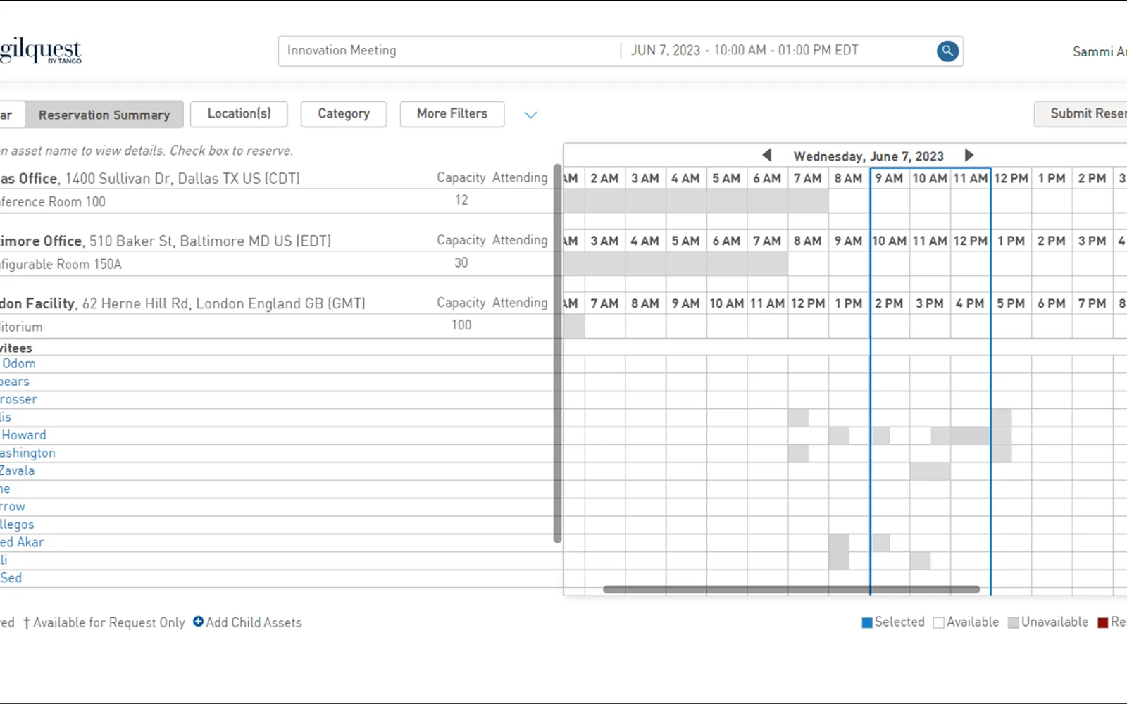 Tango Reserve by AgilQuest — screenshot from the Microsoft Marketplace listing