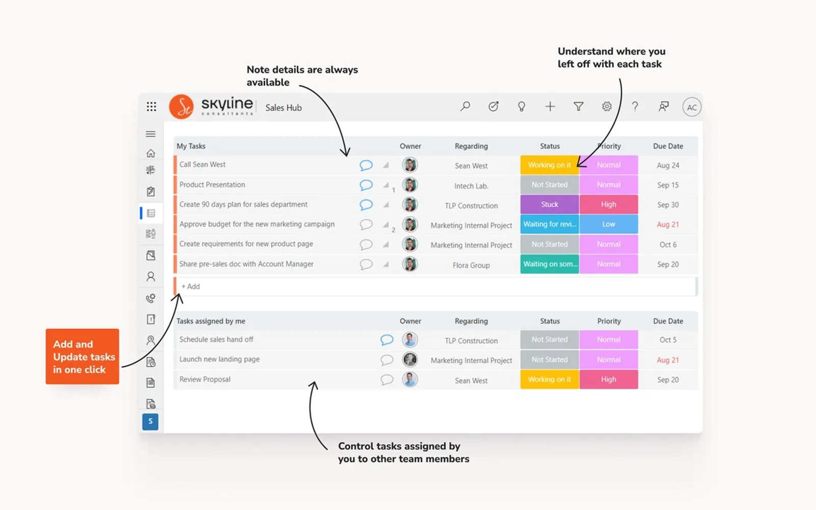 Task Management for Dynamics 365 — screenshot from the Microsoft Marketplace listing