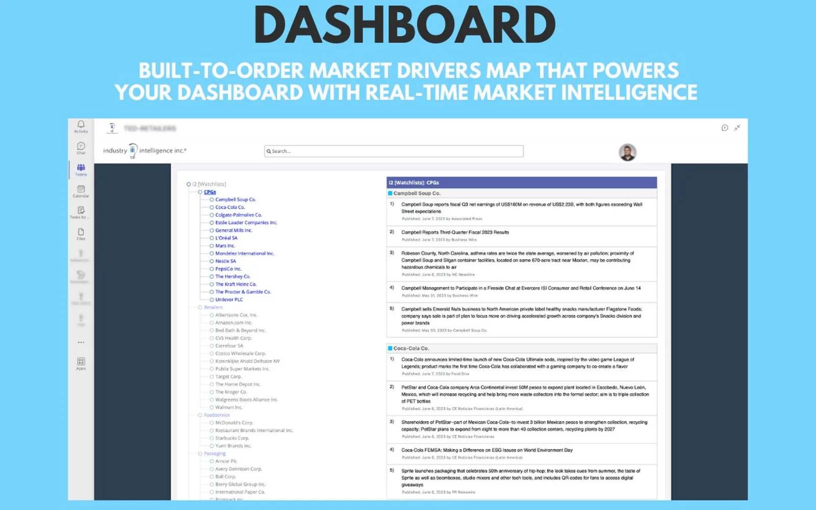 Team Embedded Dashboard — screenshot from the Microsoft Marketplace listing