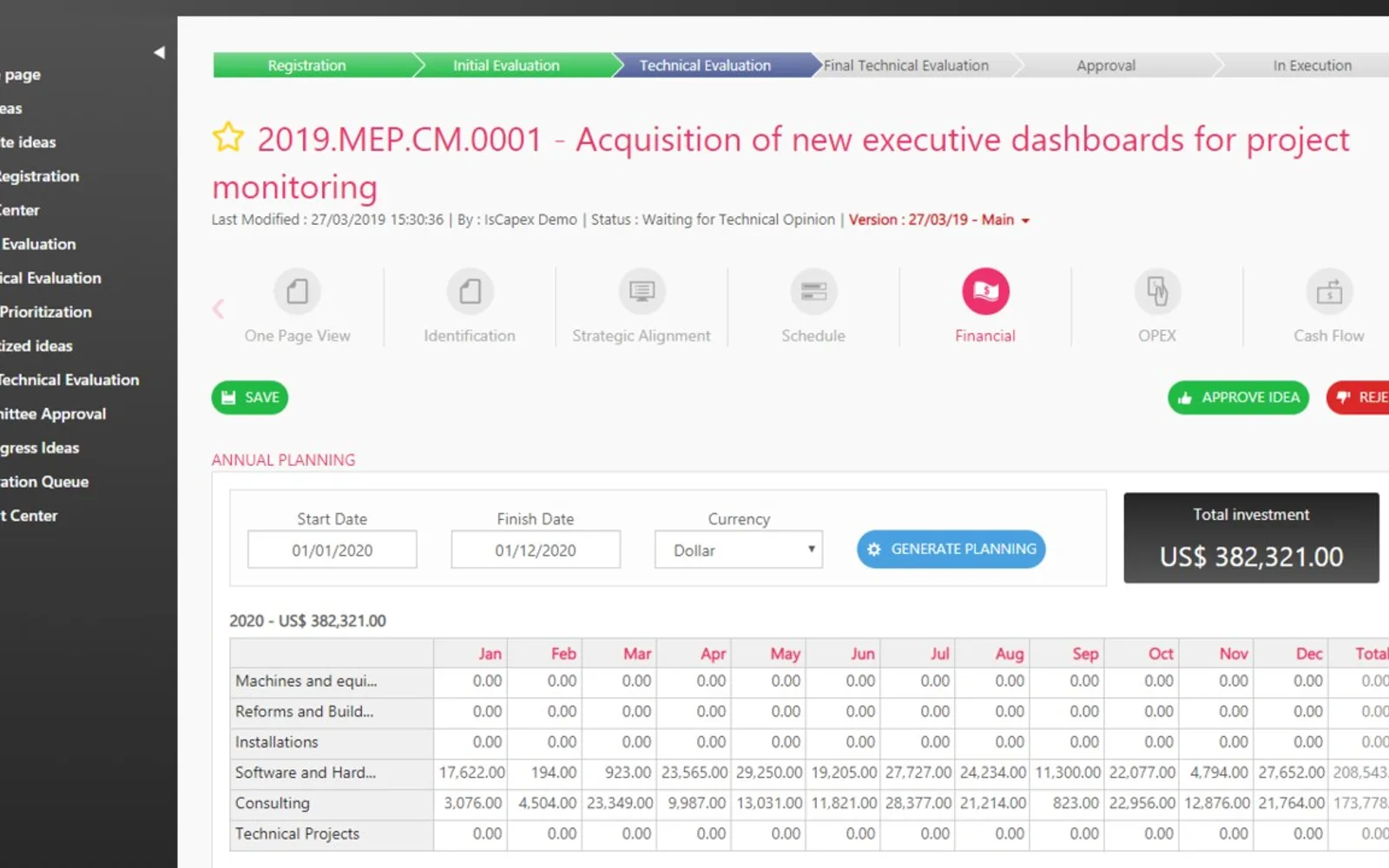 Teams Ideas — screenshot from the Microsoft Marketplace listing