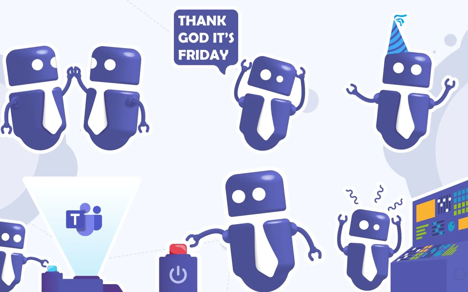 Teamsy Stickers — screenshot from the Microsoft Marketplace listing