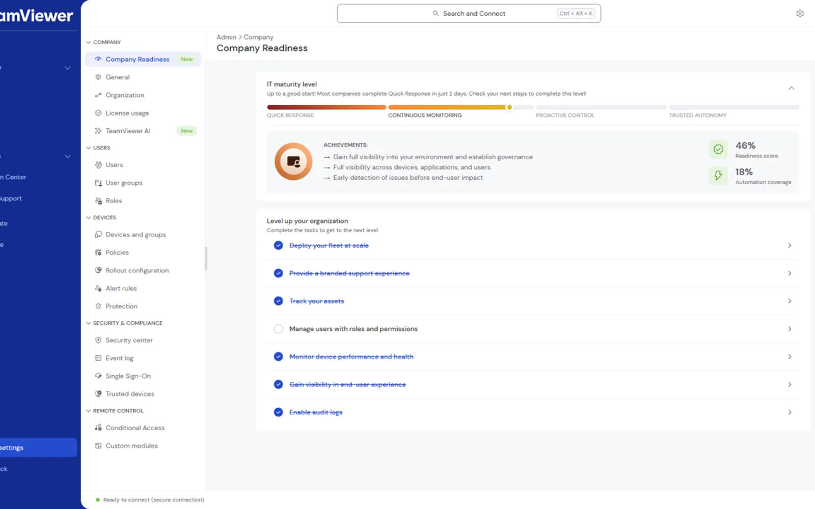 TeamViewer ONE — screenshot from the Microsoft Marketplace listing