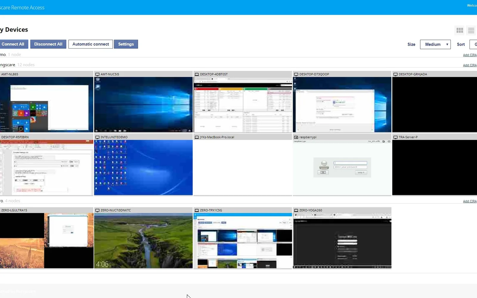 Thingscare Remote Access — screenshot from the Microsoft Marketplace listing
