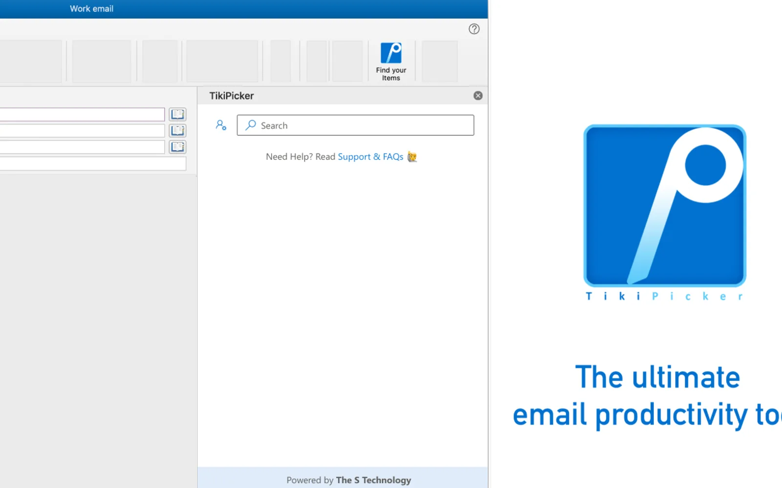 TikiPicker — screenshot from the Microsoft Marketplace listing