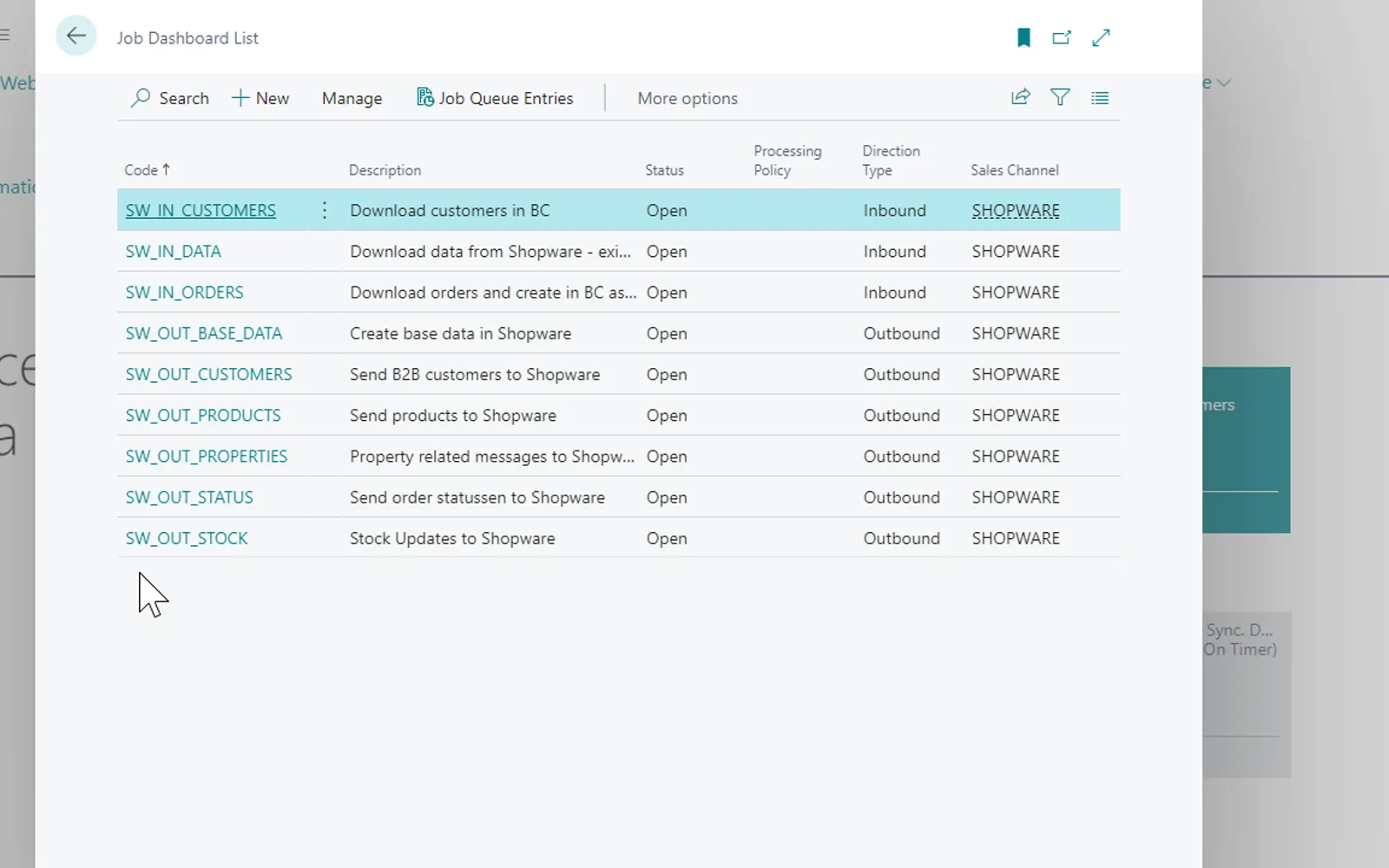 Tinx Shopware Connector — screenshot from the Microsoft Marketplace listing