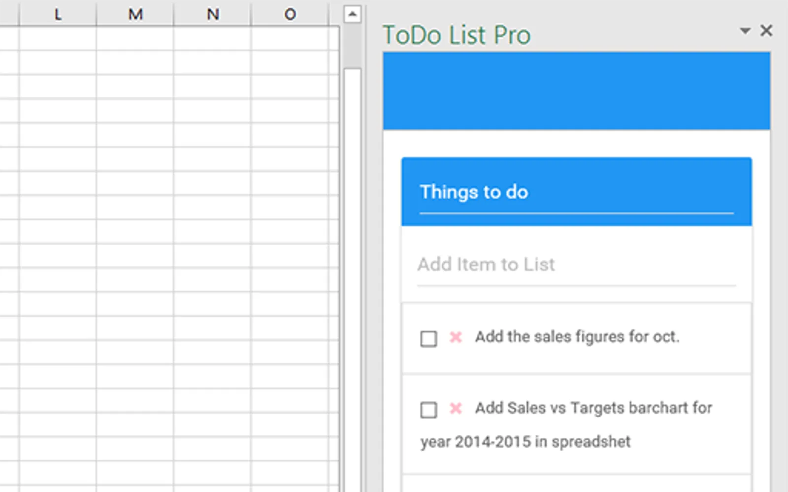 ToDo List Pro — screenshot from the Microsoft Marketplace listing