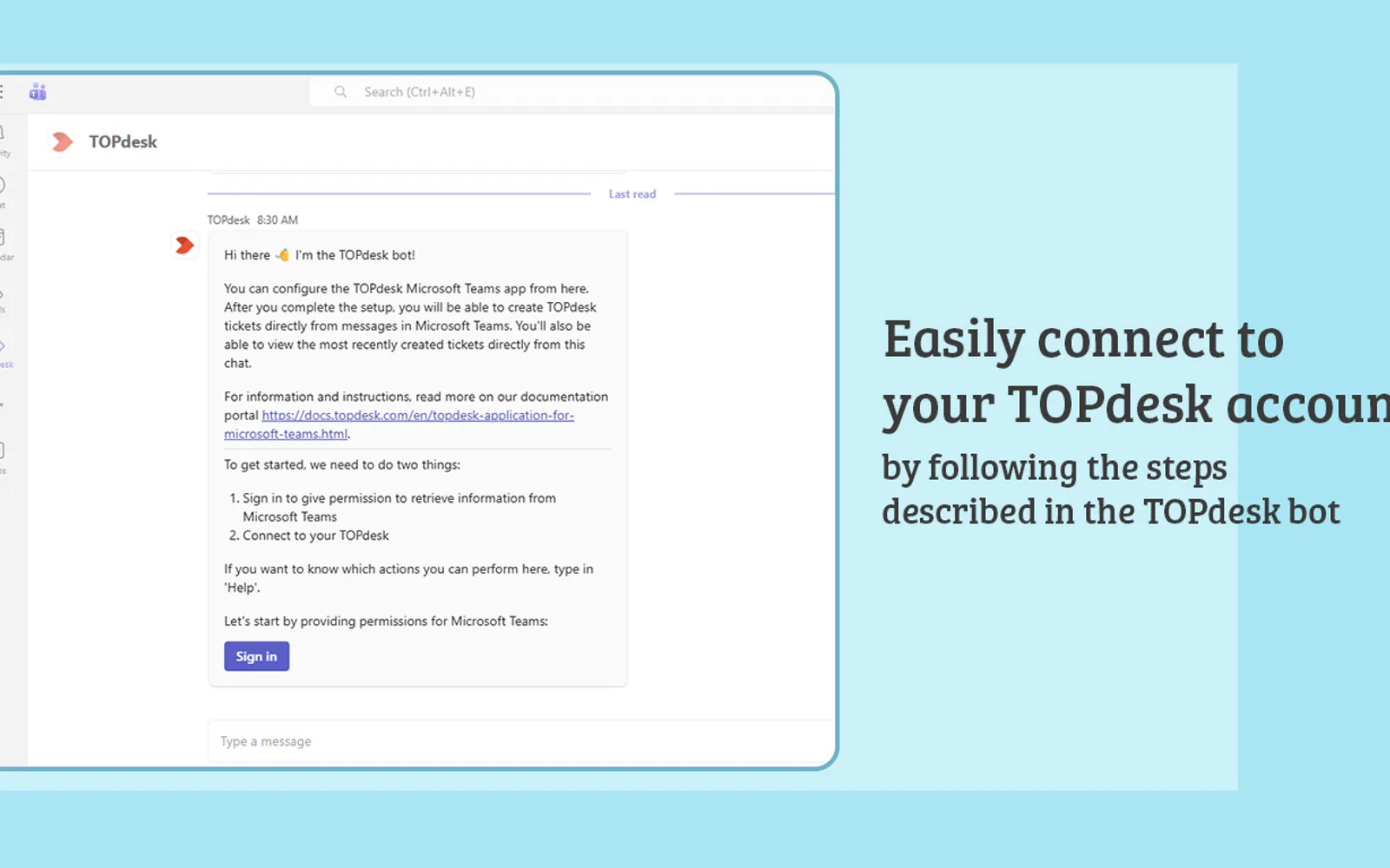 TOPdesk — screenshot from the Microsoft Marketplace listing