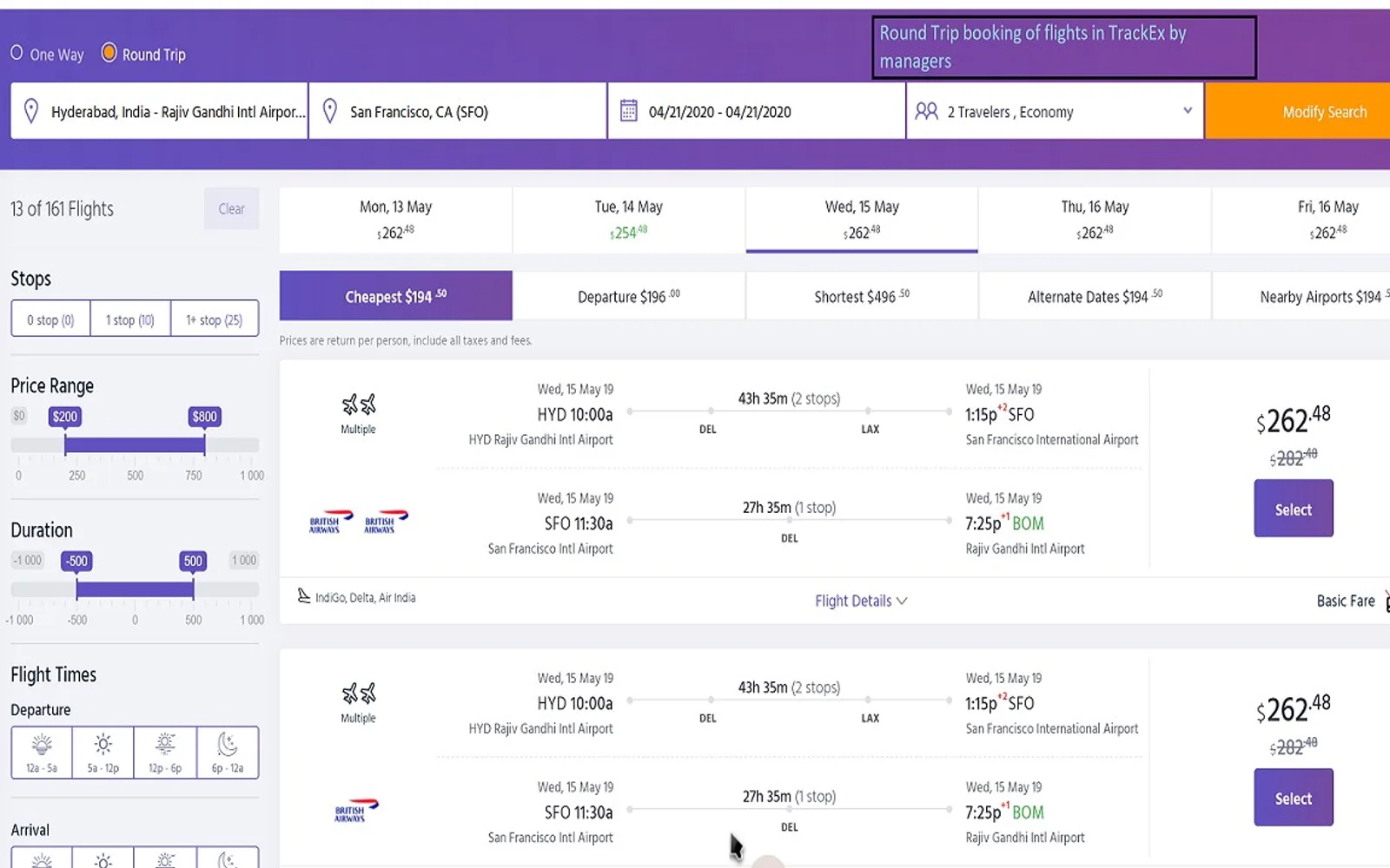 TrackEx — screenshot from the Microsoft Marketplace listing