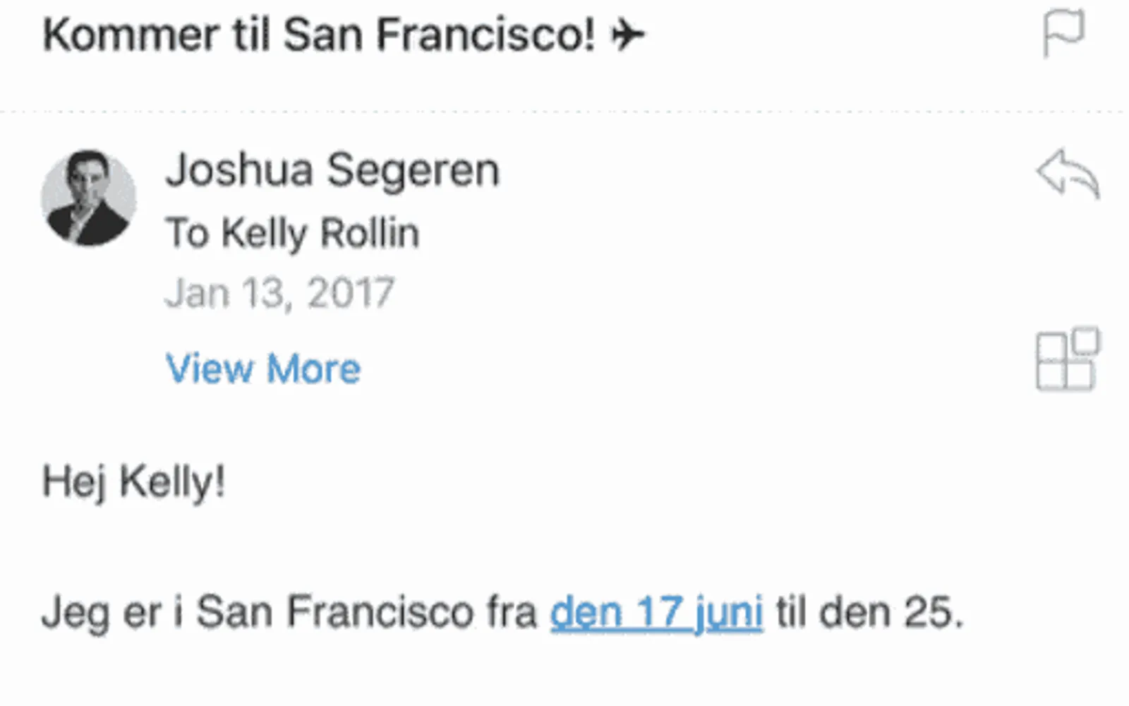 Translator for Outlook — screenshot from the Microsoft Marketplace listing
