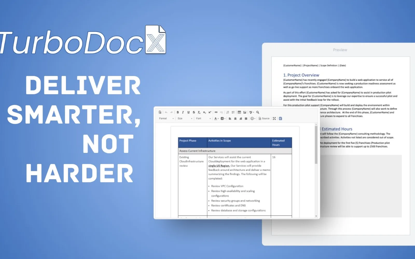 TurboDocx Writer — screenshot from the Microsoft Marketplace listing