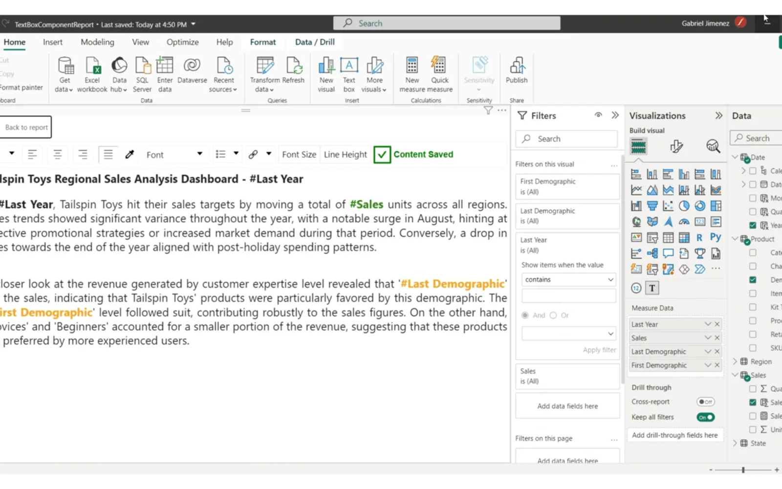 Untap Text Box — screenshot from the Microsoft Marketplace listing