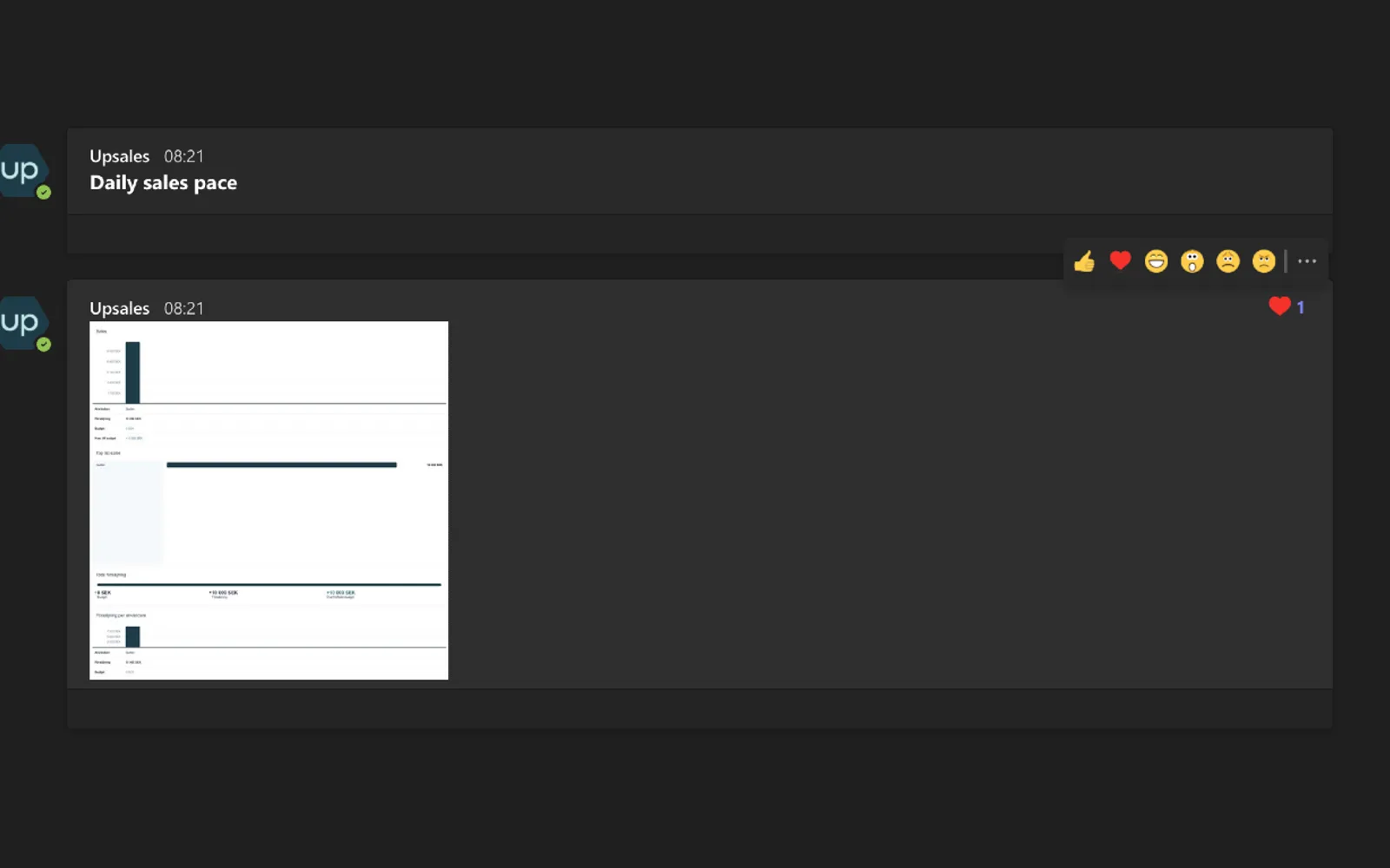 Upsales CRM — screenshot from the Microsoft Marketplace listing