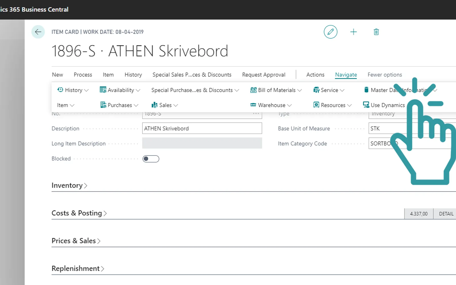 Use Dynamics — screenshot from the Microsoft Marketplace listing
