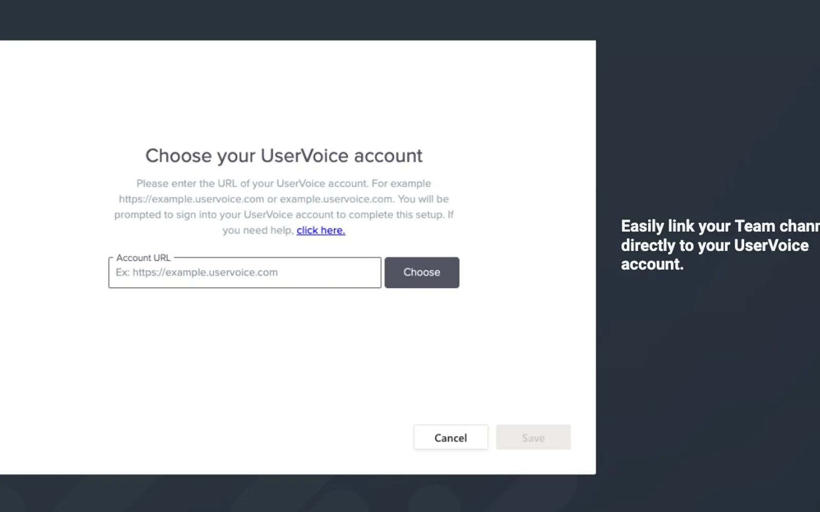 UserVoice — screenshot from the Microsoft Marketplace listing