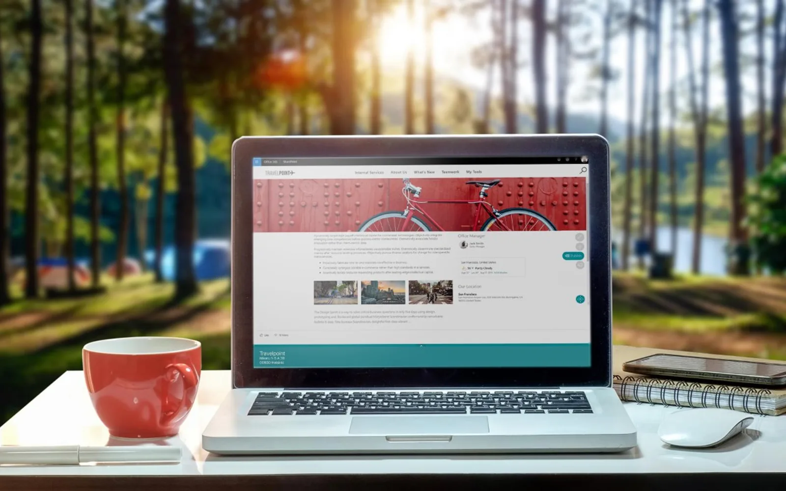 Valo Digital Workplace — screenshot from the Microsoft Marketplace listing