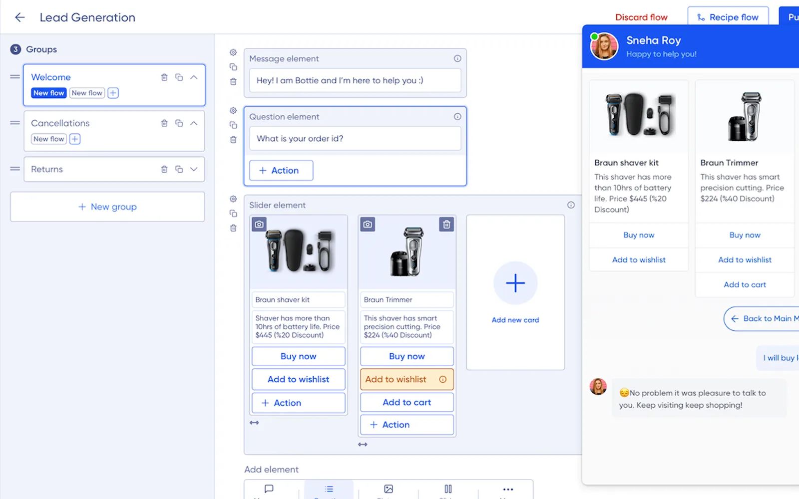 Verloop.io — screenshot from the Microsoft Marketplace listing