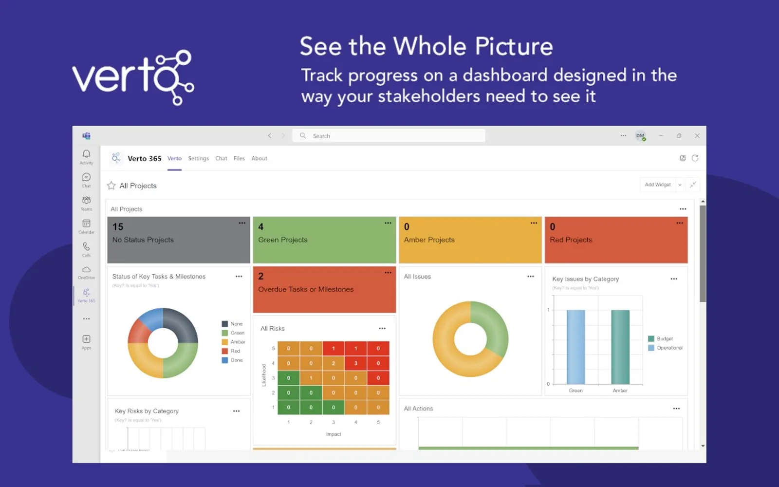 Verto 365 — screenshot from the Microsoft Marketplace listing