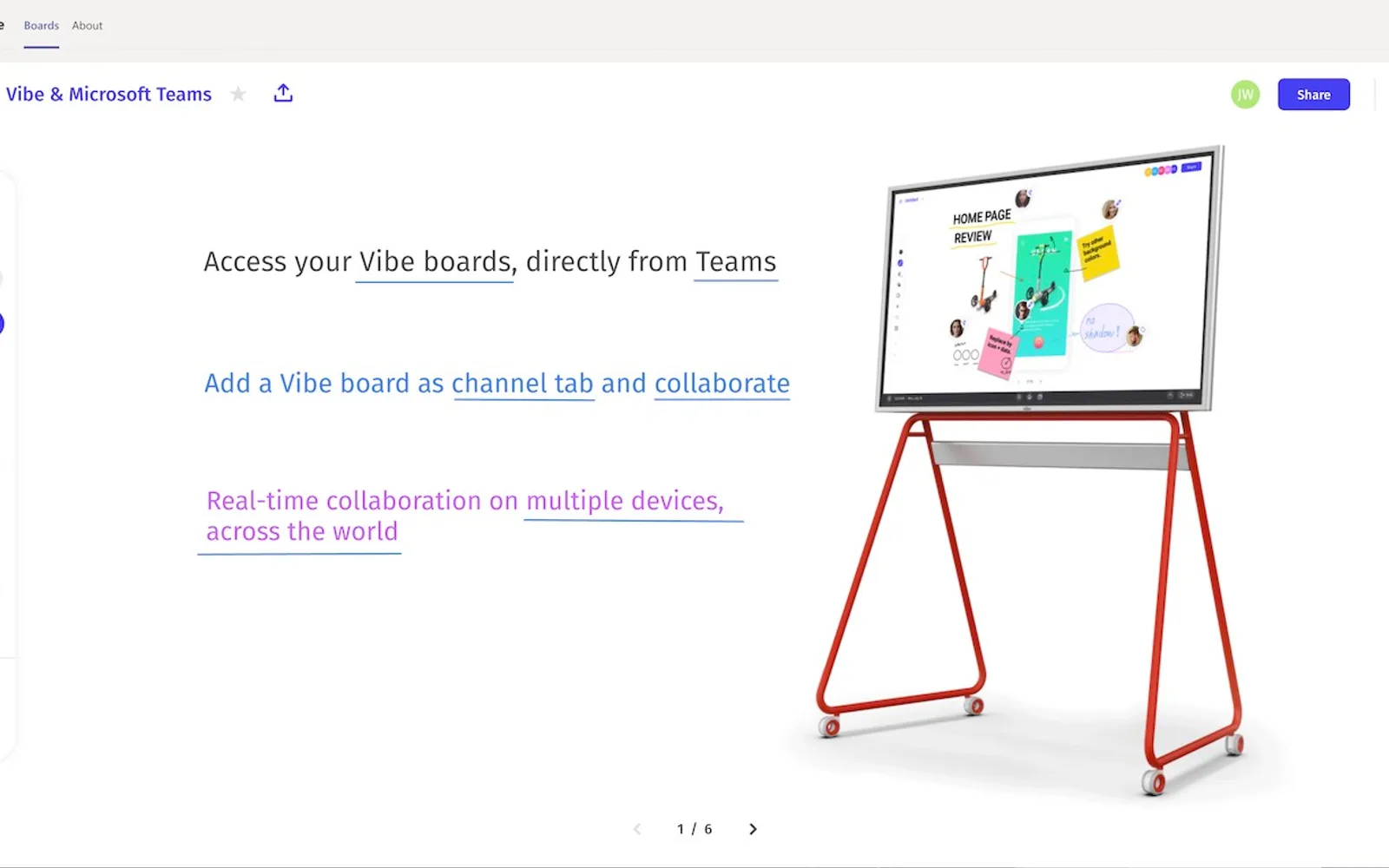 Vibe — screenshot from the Microsoft Marketplace listing