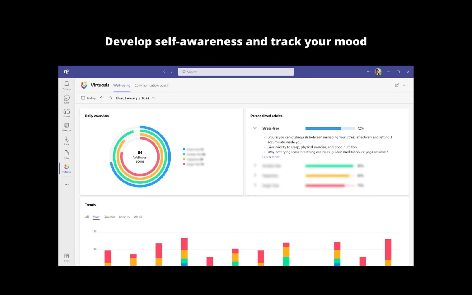 Virtuosis — screenshot from the Microsoft Marketplace listing