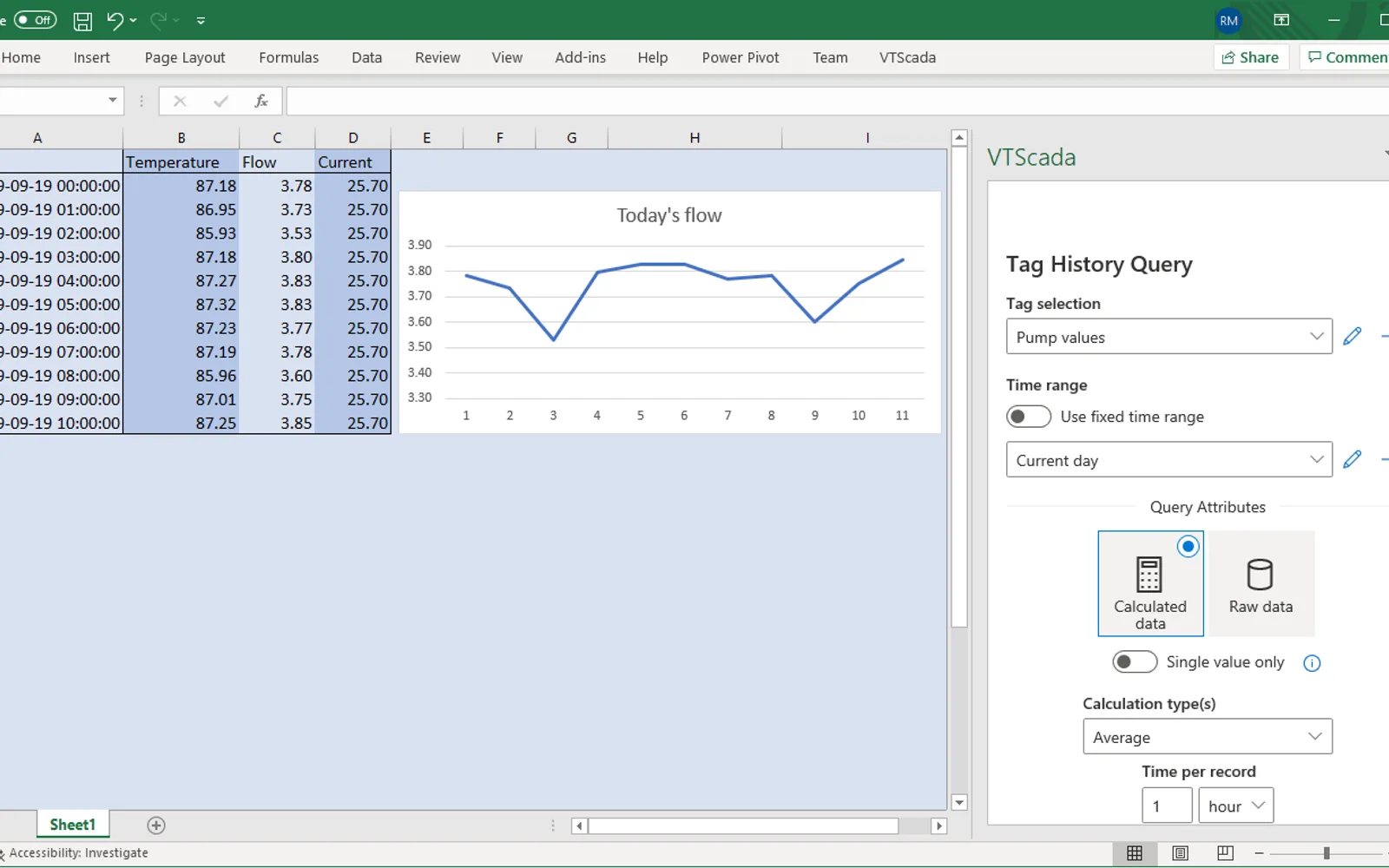 VTScada - Data Retrieval — screenshot from the Microsoft Marketplace listing