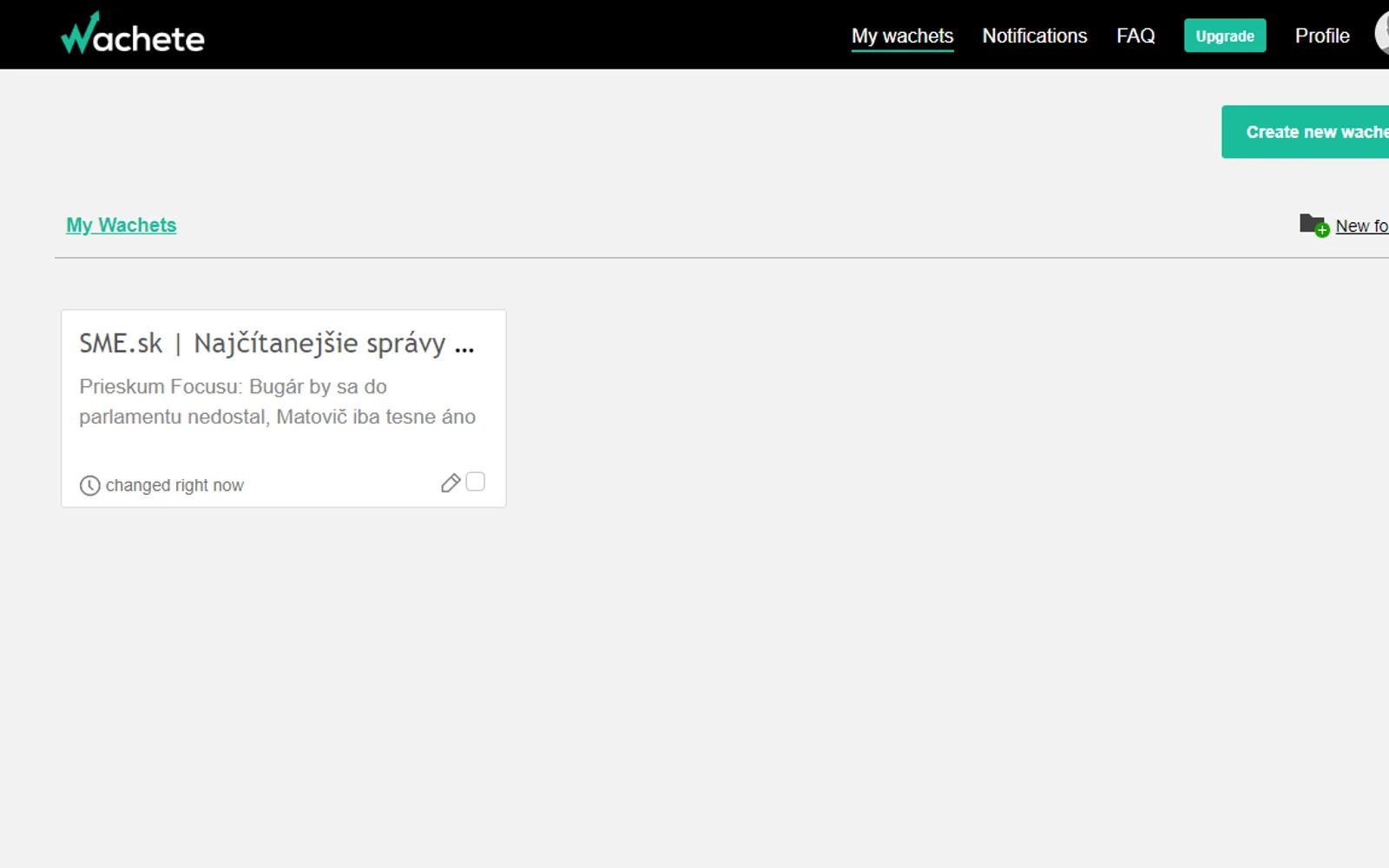 Wachete — screenshot from the Microsoft Marketplace listing