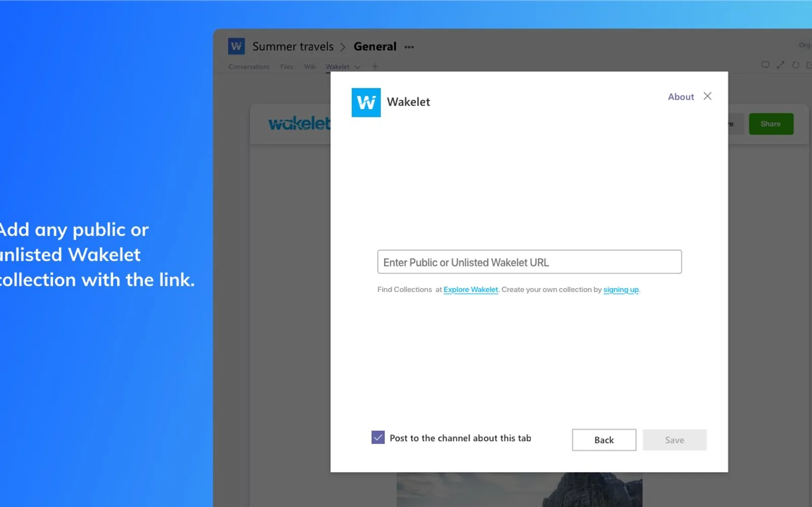Wakelet — screenshot from the Microsoft Marketplace listing