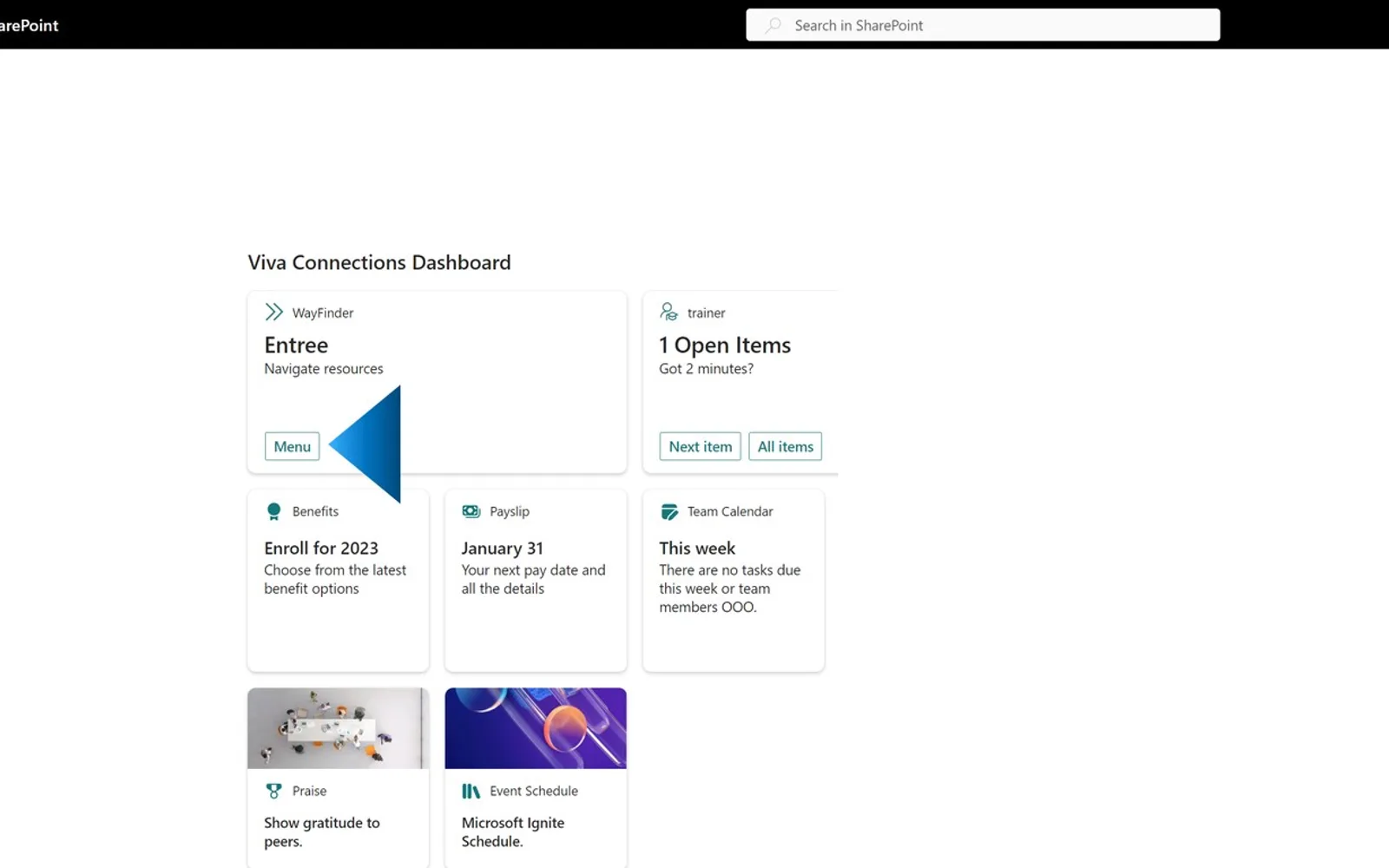 WayFinder — screenshot from the Microsoft Marketplace listing