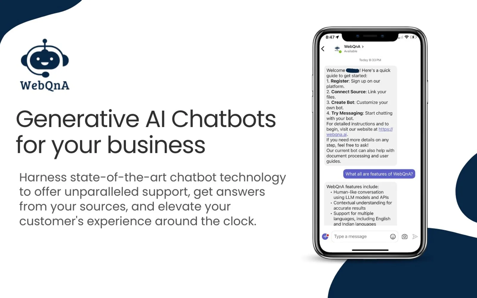 WebQnA — screenshot from the Microsoft Marketplace listing