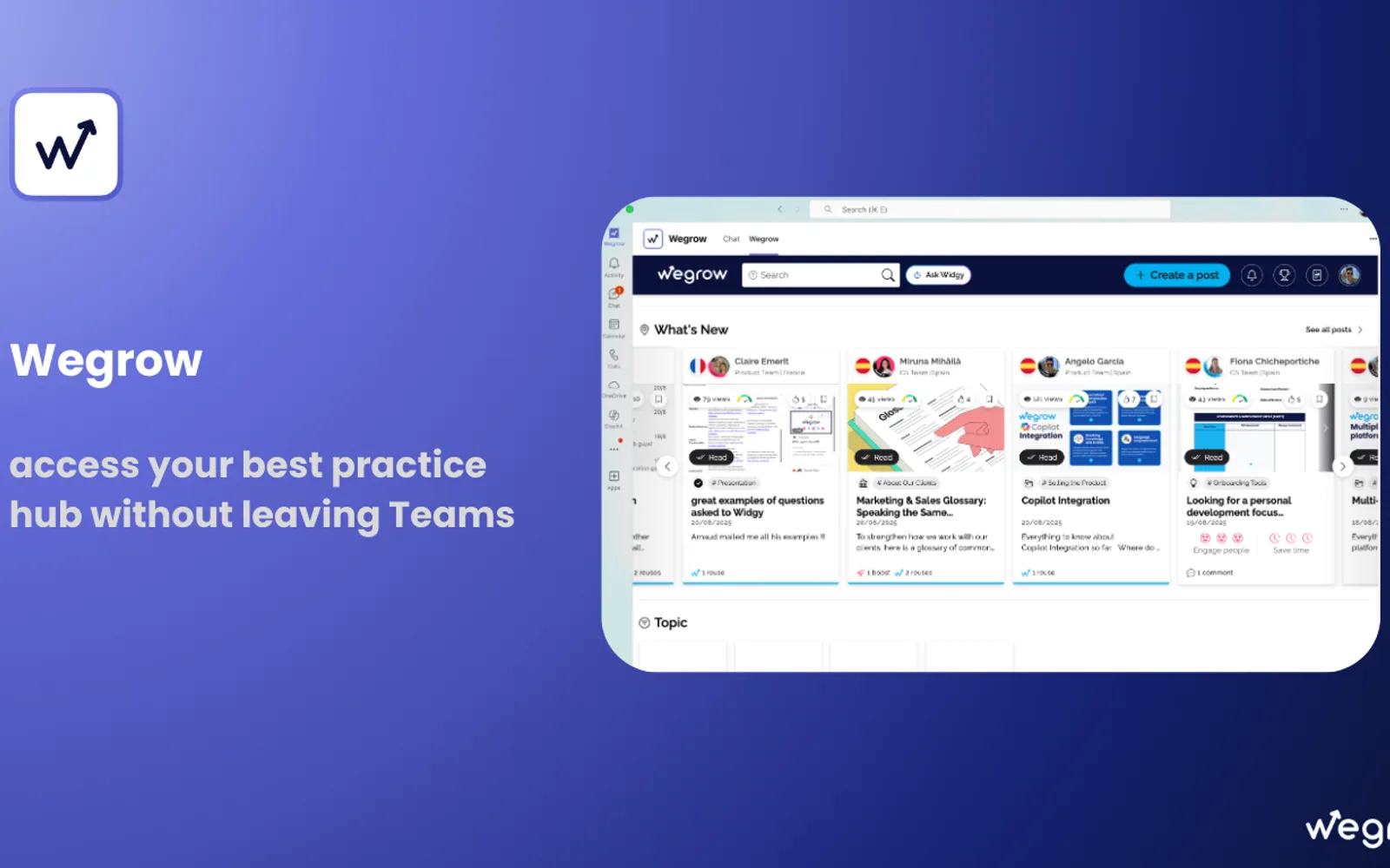 Wegrow — screenshot from the Microsoft Marketplace listing