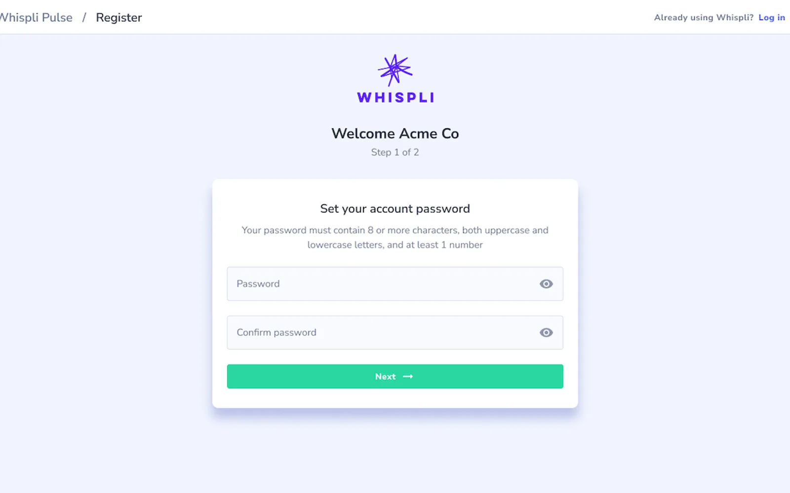 Whispli — screenshot from the Microsoft Marketplace listing